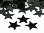 Star Confetti, Black  3/16" by the pound or packet
